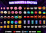 draw custom emotes sub badges and emojis for  twitch youtube discord subscriber